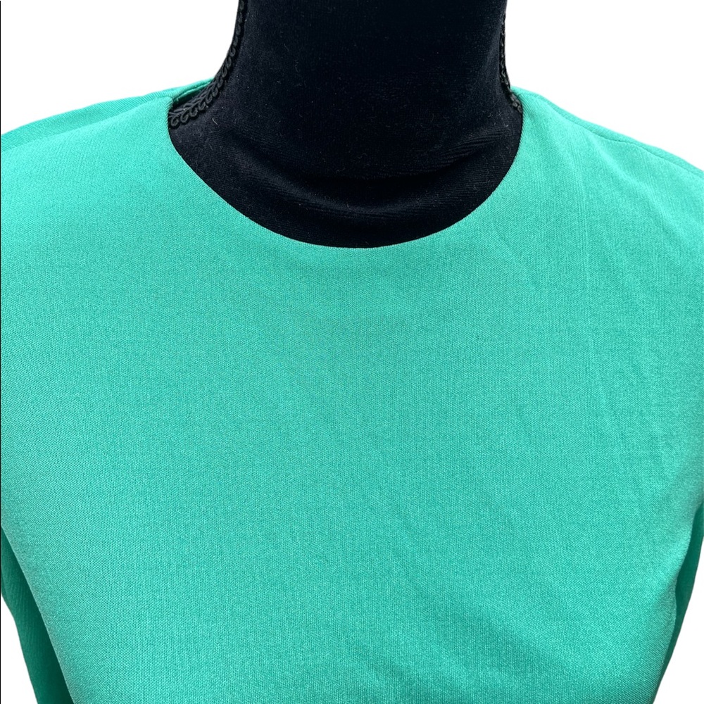 Morty Sussman For Mollie Parnis Boutique Vintage Green Dress View 4